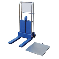Hefti-Lift Load Stacker, Foot Pump Operated, 880 lbs. Capacity, 35" Max Lift Nia-Chem Ltd.