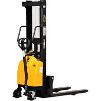Fork Lift Stacker, Electric Operated, 2000 lbs. Capacity, 98" Max Lift Nia-Chem Ltd.