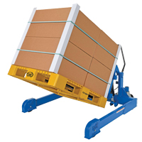 Straddled Ergonomic Tilter, 90° Tilt, 2000 lbs. Capacity, 72-13/16" L x 57-1/4" W x 29-1/4" H Nia-Chem Ltd.