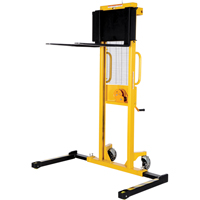 Manual Stacker, Hand Winch Operated, 770 lbs. Capacity, 60" Max Lift Nia-Chem Ltd.