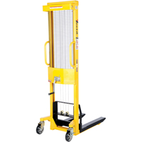 Manual Stacker, Hand Winch Operated, 770 lbs. Capacity, 60" Max Lift Nia-Chem Ltd.