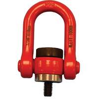 VQ Swivel Hoist Lifting Ring, M8, 12 mm Thread Length, Alloy Steel LW505 | Nia-Chem Ltd.