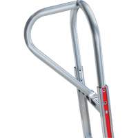 Knocked Down Hand Truck, P-Handle Handle, Aluminum, 52" Height, 500 lbs. Capacity Nia-Chem Ltd.