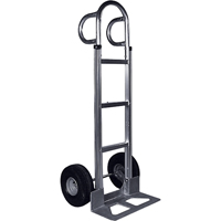 Knocked Down Hand Truck, P-Handle Handle, Aluminum, 55" Height, 500 lbs. Capacity Nia-Chem Ltd.