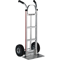 Knocked Down Hand Truck, Dual Handle, Aluminum, 48" Height, 500 lbs. Capacity Nia-Chem Ltd.