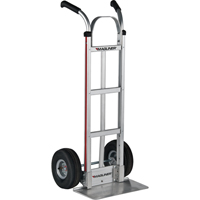 Knocked Down Hand Truck, Dual Handle, Aluminum, 48" Height, 500 lbs. Capacity Nia-Chem Ltd.