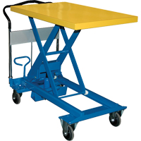 Dandy Lift™ Scissor Lift Table, 35-5/8" L x 23-3/5" W, Steel, 1100 lbs. Capacity MA422 | Nia-Chem Ltd.