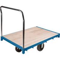 Heavy-Duty Platform Truck, 48" L x 24" W, 2000 lbs. Capacity, Rubber Casters Nia-Chem Ltd.