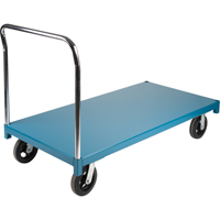 Heavy-Duty Platform Truck, 60" L x 30" W, 2000 lbs. Capacity, Rubber Casters Nia-Chem Ltd.
