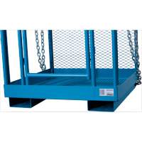 High Work Maintenance Platform, 48" W x 48" D x 72" H, 1000 lbs. Capacity, Steel Nia-Chem Ltd.