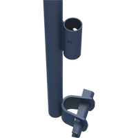 Accessoires pour &eacute;chafaudage - Poteau de garde-corps a/support, Poteau de garde-corps, 6" la x 56" h Nia-Chem Ltd.