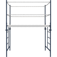 Accessoires pour &eacute;chafaudage - Poteau de garde-corps a/support, Poteau de garde-corps, 6" la x 56" h Nia-Chem Ltd.