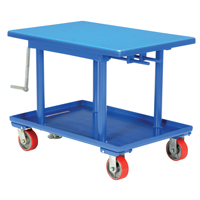 Hydraulic Lift Table, 24" L x 36" W, Steel, 2000 lbs. Capacity Nia-Chem Ltd.