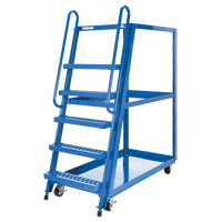 Chariot &agrave; cueillette, Acier, 27-7/8" la x 56-1/8" p, 3 tablettes, Capacit&eacute; 1000 lb Nia-Chem Ltd.