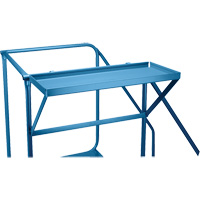 Mechanics/Maintenance Rolling Ladder, Steel, 4 Steps, 38" Platform Height Nia-Chem Ltd.