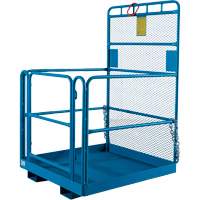 High Work Maintenance Platform, 48" W x 48" D x 72" H, 1000 lbs. Capacity, Steel Nia-Chem Ltd.