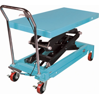 Table &eacute;l&eacute;vatrice robuste &agrave; ciseaux hydraulique, 48" lo x 24" la, Acier, Capacit&eacute; 1545 lb Nia-Chem Ltd.