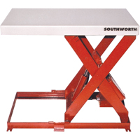 Scissor Lift Table, Steel, 36" L x 20" W, 550 lbs. Capacity Nia-Chem Ltd.
