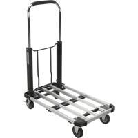 Foldable Platform Trucks, Aluminum, 300 lbs., 28" L x 16" W, 32" High Nia-Chem Ltd.