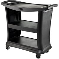 Chariot de service de direction, 3 tiers, 20" x 38" x 39", Capacit&eacute; 300 lb Nia-Chem Ltd.