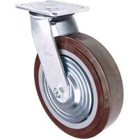 Roulette, Pivotant, 8" (203,2 mm), Polyur&eacute;thane, 1000 lb (453,6 kg) Nia-Chem Ltd.