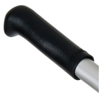 Poign&eacute;e en caoutchouc noir pour diable en aluminium Nia-Chem Ltd.