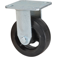 Roulette moul&eacute;, Fixe, 5" (127 mm), Caoutchouc, 440 lb (199 kg) Nia-Chem Ltd.