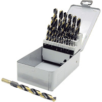 BG29RS Premium JET-KUT B & G Reduced Shank Drill Bit Set, 29 Pieces, High Speed Steel Nia-Chem Ltd.