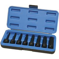 Metric Impact Socket Set, Hex, 1/2" Drive, 8 Pcs Nia-Chem Ltd.