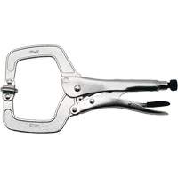 Super Heavy-Duty Locking C-Clamp with Swivel Pad, 11" (279 mm) Capacity Nia-Chem Ltd.