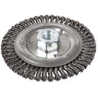 Stringer Bead Brush, 5" Dia., 0.022" Fill, 5/8"-11 Arbor, Steel Nia-Chem Ltd.