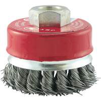 CKB2201T Brosse boisseau &agrave; fil nou&eacute;, 2-3/4" dia. x 5/8"-11 arbre Nia-Chem Ltd.