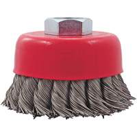 CK3201T Brosse fils nou&eacute;s torsad&eacute;s, 3" dia. x 5/8"-11 arbre Nia-Chem Ltd.