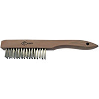 Scratch Brush, Stainless Steel, 4 x 16 Wire Rows Nia-Chem Ltd.