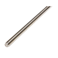 Tige filet&eacute;e, 1/4"-20, 36" lo, Acier inoxydable, Grade Calibre 18-8 Nia-Chem Ltd.