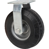 Flat-Free Casters, Rigid, 8" (203.2 mm), Flat-Free, 275 lbs. (125 kg.) Nia-Chem Ltd.