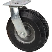 Flat-Free Caster, Swivel, 8" (203.2 mm), Flat-Free, 275 lbs. (125 kg.) Nia-Chem Ltd.