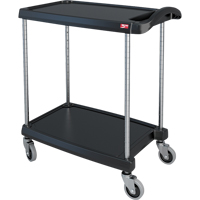 myCart Utility Cart, 2 Tiers, 16" x 35-1/2" x 27", 300 lbs. Capacity Nia-Chem Ltd.