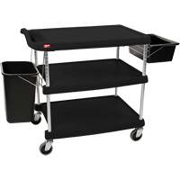myCart Utility Cart, 3 Tiers, 20" x 35-1/2" x 30", 400 lbs. Capacity Nia-Chem Ltd.