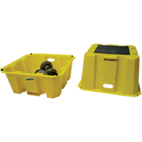 Nestable Industrial Step Stools, 25" x 25" x 10-1/2" High Nia-Chem Ltd.