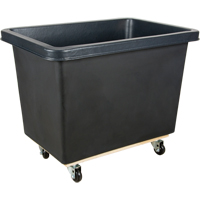 Tapered Wall Box Truck, Polyethylene, 37" L x 26" W x 30" H, 9 cu. ft. Volume, 500 lbs. Capacity Nia-Chem Ltd.