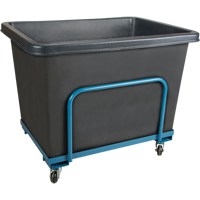 Tapered Wall Box Truck, Polyethylene, 43" L x 30" W x 33" H, 16 cu. ft. Volume, 800 lbs. Capacity Nia-Chem Ltd.