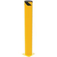 Safety Bollard, Steel, 48" H x 6.5" W, Yellow Nia-Chem Ltd.