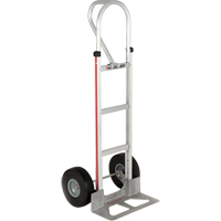 Straight Back Hand Truck, P-Handle Handle, Aluminum, 52" Height, 500 lbs. Capacity Nia-Chem Ltd.