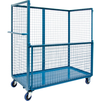 Chariot grillag&eacute; pour transport , Acier, 24" x 55" x 36", Capacit&eacute; 1200 lb Nia-Chem Ltd.