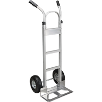 Knocked Down Hand Truck, Dual Handle, Aluminum, 50-5/8" Height, 500 lbs. Capacity Nia-Chem Ltd.