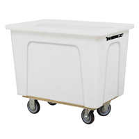 Caisson, Poly&eacute;thyl&egrave;ne blanc, 35" lo x 24" la x 30" h, Volume 10 pi³, Capacit&eacute; 450 lb Nia-Chem Ltd.