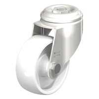 Stainless Steel Nylon Caster, Swivel, 3-1/8" (79.5 mm) Dia., 265 lbs. (120 kg.) Capacity Nia-Chem Ltd.