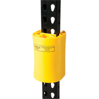 Polyethylene Rack Guard, 5" W x 6" L x 8" H, Yellow MO763 | Nia-Chem Ltd.