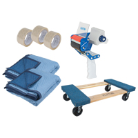 Moving Kit, Wood Frame, 18" W x 30" L, 1000 lbs. Capacity Nia-Chem Ltd.